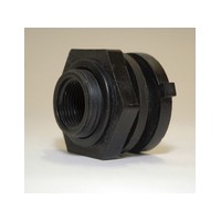 UltraTech International Inc 1073 UltraTech Bulkhead Fitting For Use With Flexible Models Ultra-Spill P1, P2 And P4 Spill Decks